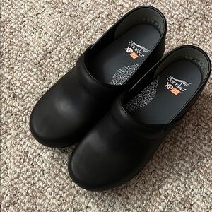 Dansko XP 2.0 Matte Black Slip-Ons